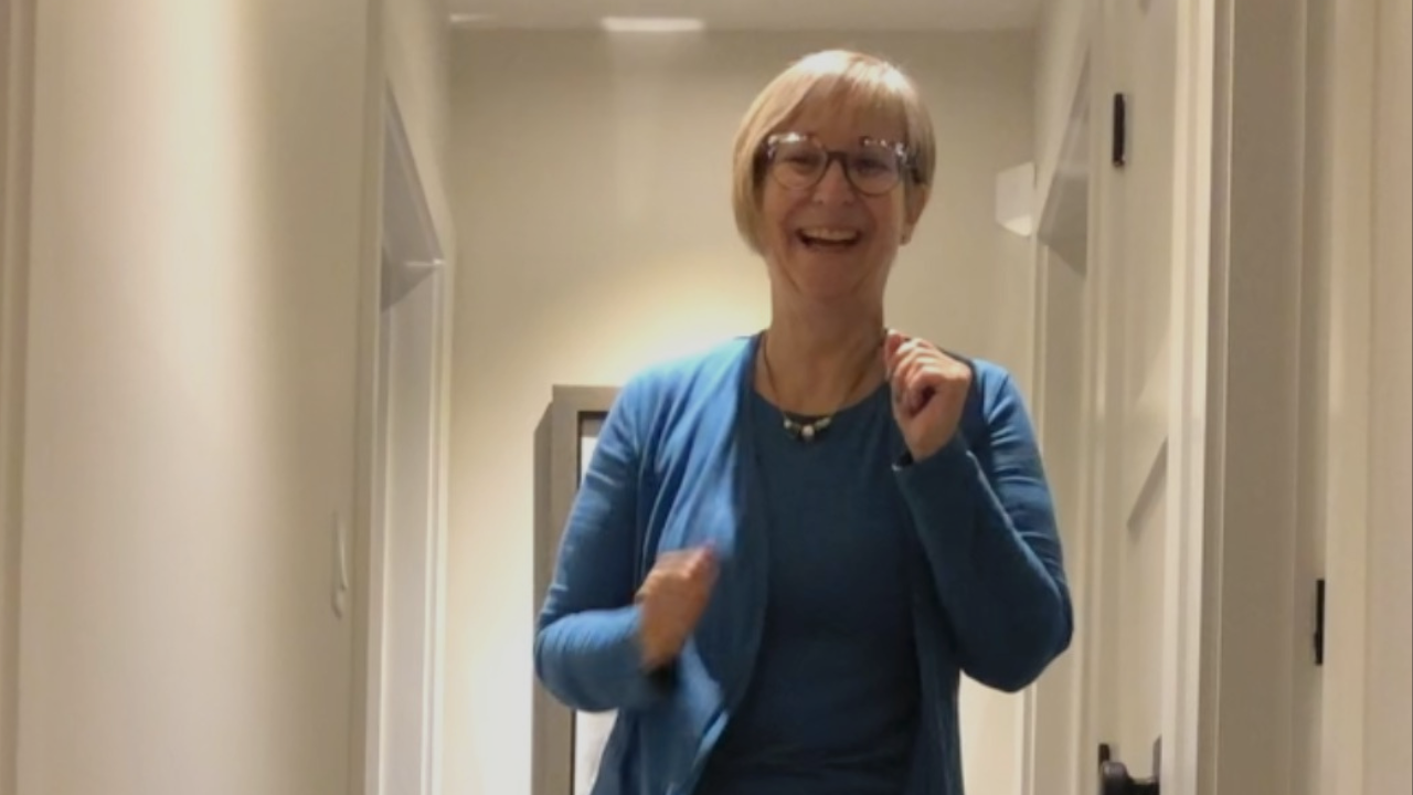 New Year, New Outlook by Heather Skoll celebrating post knee surgery too