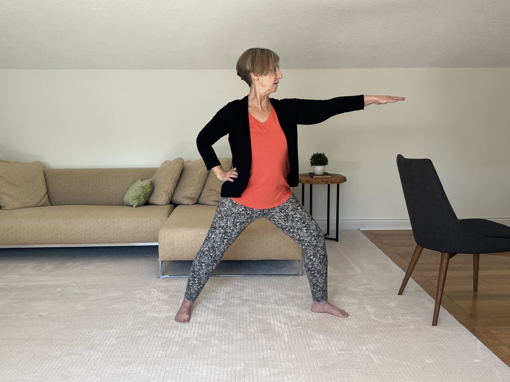 Learn Warrier 2 Pose - Arm Position 2