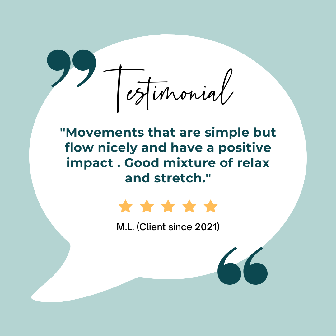 Been going to Heather's Skoll Yoga classes since 2021 Client Testimonials